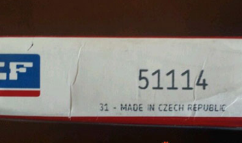 SKF 51114 thrust bearings